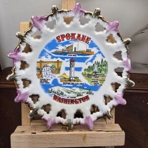 Spokane Souvenir Decorative Plate